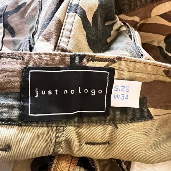 Men’s sz 34x34 cargo pants multiple pockets military army print - Picture 5 of 6